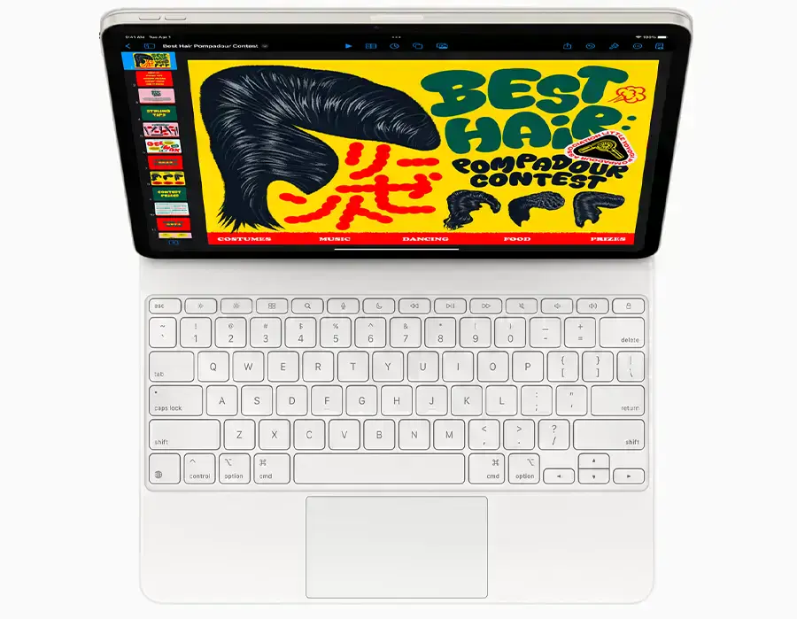 Apple Magic Keyboard для iPad Air 11 - Трекпад для точности и удобства