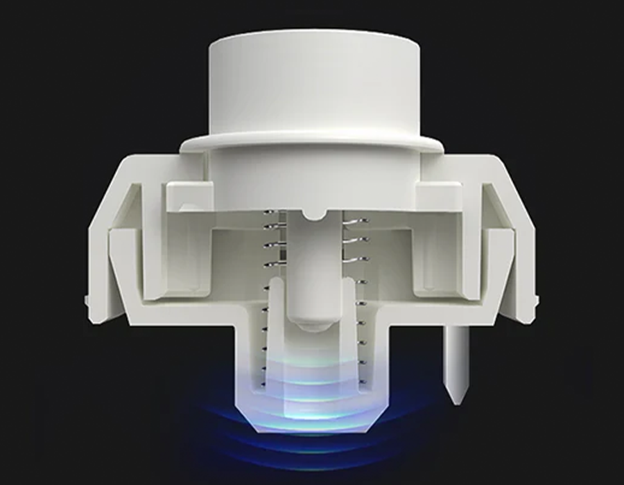 Клавіатура Kzzi I75 Low Profile Mechanical Wireless Keyboard [Red Switch] - Pink (6977534870567)