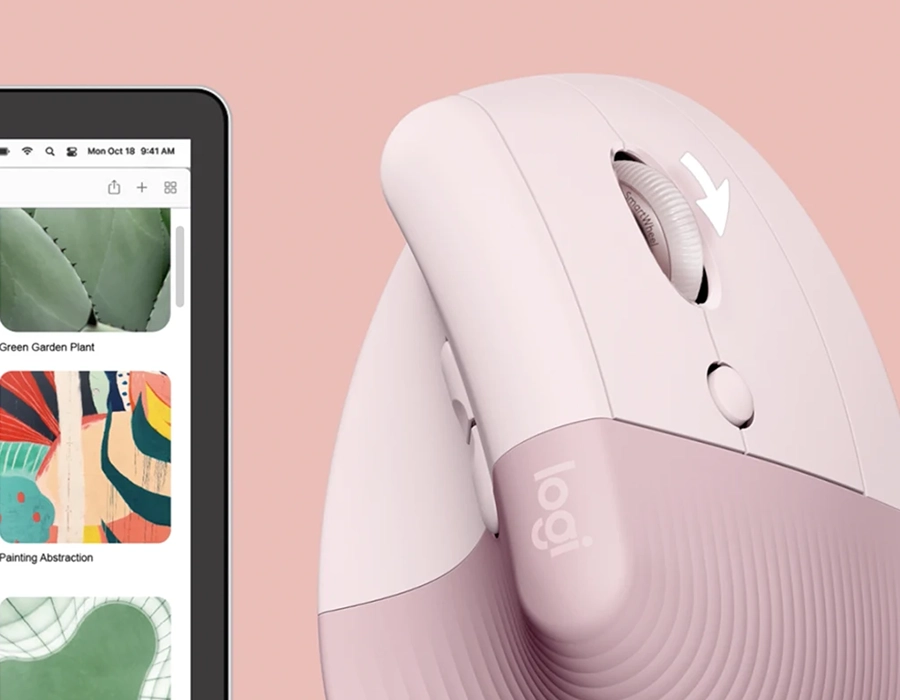 Миша Logitech Lift Vertical Ergonomic Mouse - Graphite (910-006473)