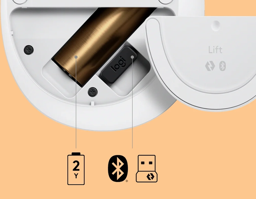 Миша Logitech Lift Vertical Ergonomic Mouse - Graphite (910-006473)