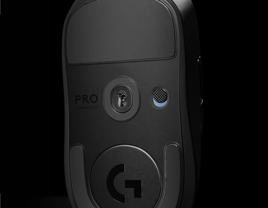 Підошви з чистого PTFE в миші Logitech G Pro X Superlight 2 для плавного ковзання