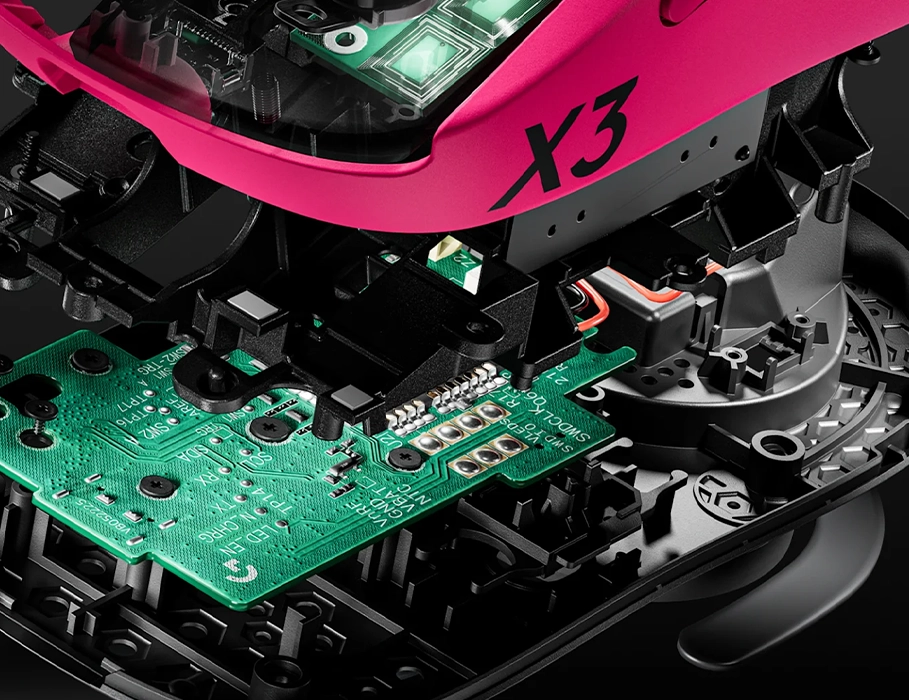Миша Logitech G PRO X3 SUPERSTRIKE - Magenta Eclipse (910-007827, 910-007870, 910-007826)