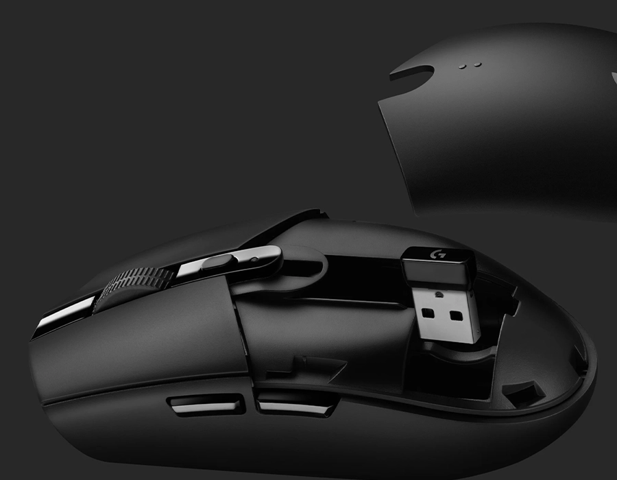 Бездротова ігрова миша Logitech G305 LIGHTSPEED у чорному кольорі