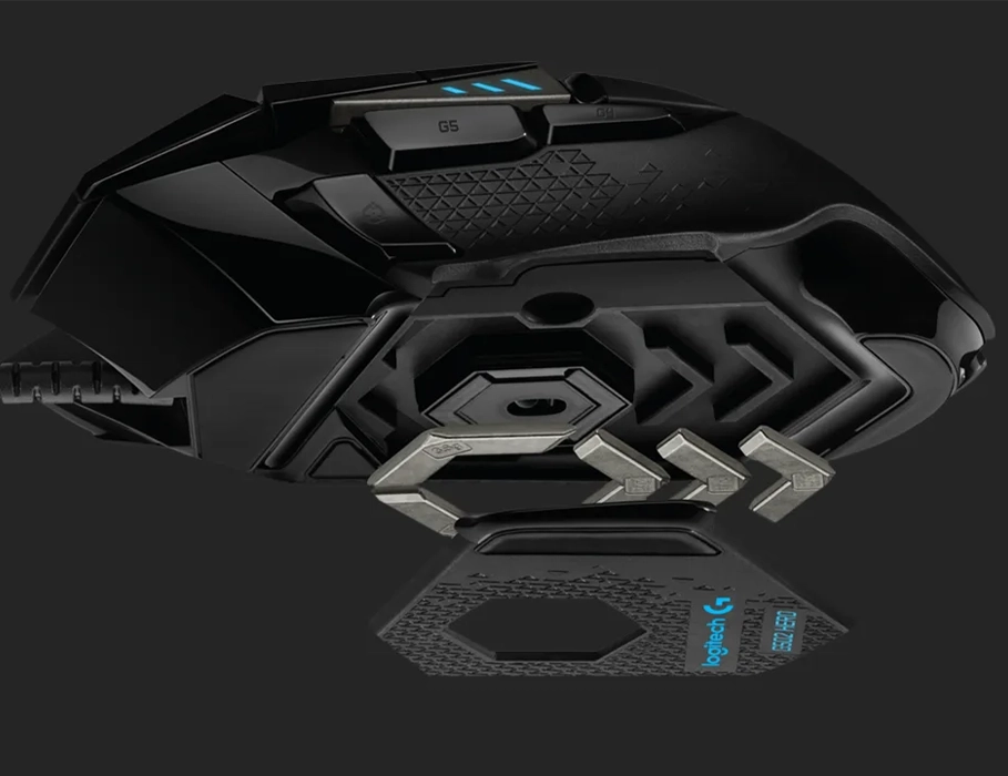 Вантажі для налаштування ваги миші Logitech G502 HERO у різних зонах