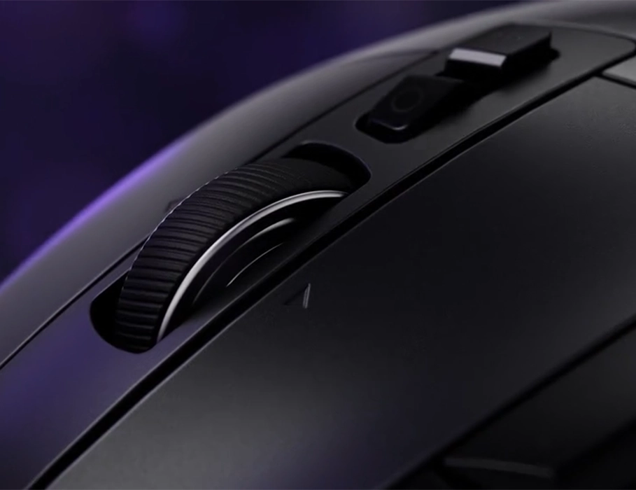 Коліщатко миші Logitech G502 X з функцією нахилу та двома режимами прокручування