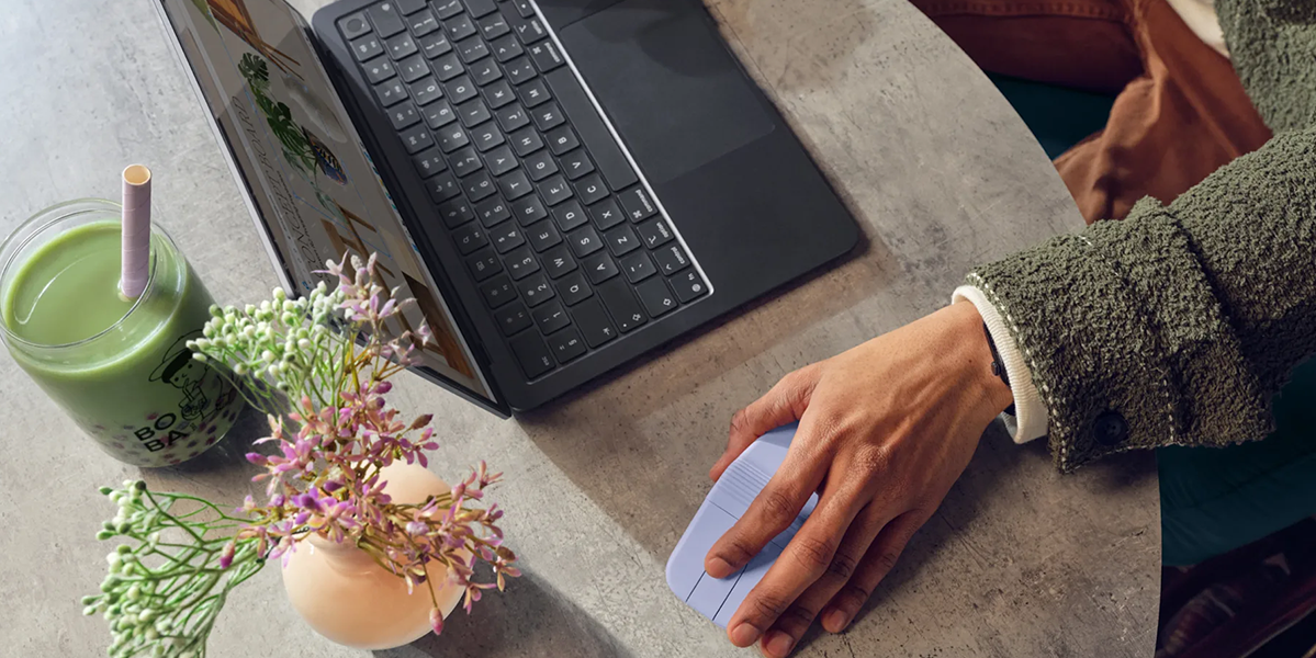 Мышь Logitech Mobi Fold - Graphite (910-007604, 910-007601)