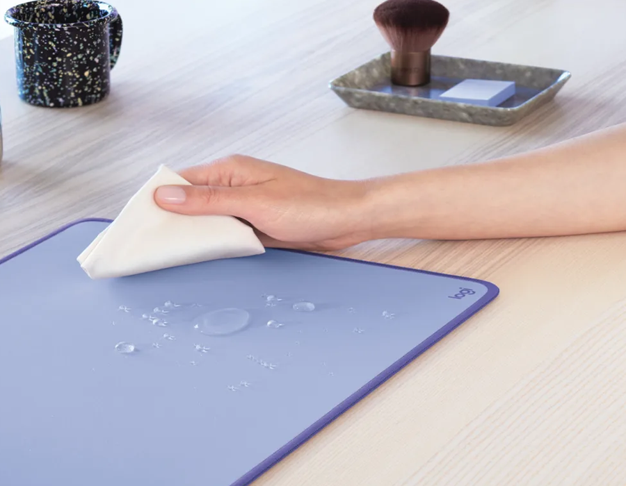 Килимок для мишi LOGITECH Studio Series Desk Mat - Mid Grey (956-000052)