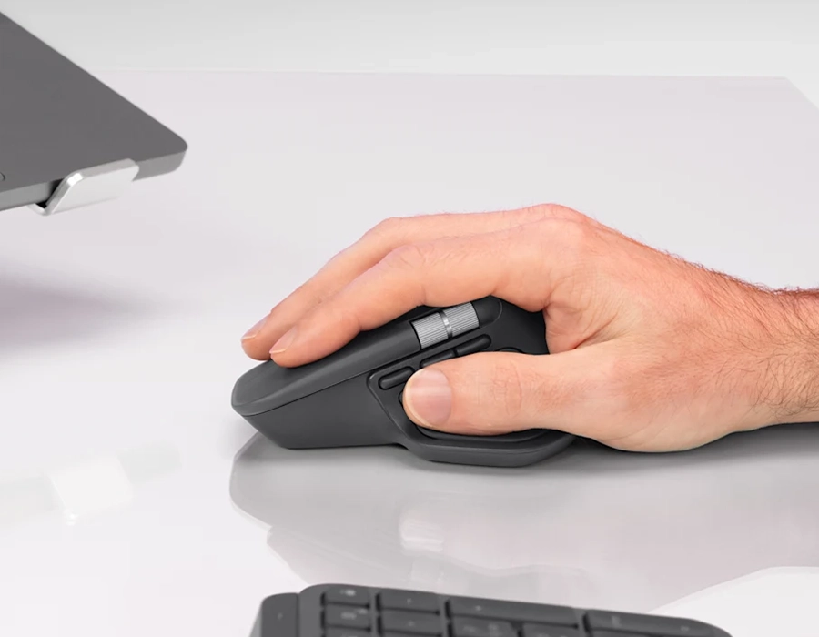 Мышь Logitech MX Master 4 с лазерным сенсором Darkfield для работы на любой поверхности