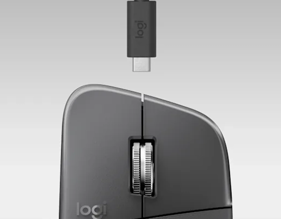 Мышь Logitech MX Master 4 с USB-C зарядкой и длительным временем работы от аккумулятора