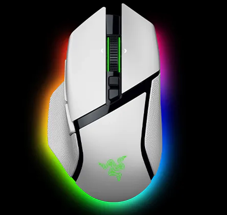 Бездротова автономність до 140 годин на Razer Basilisk V3 Pro
