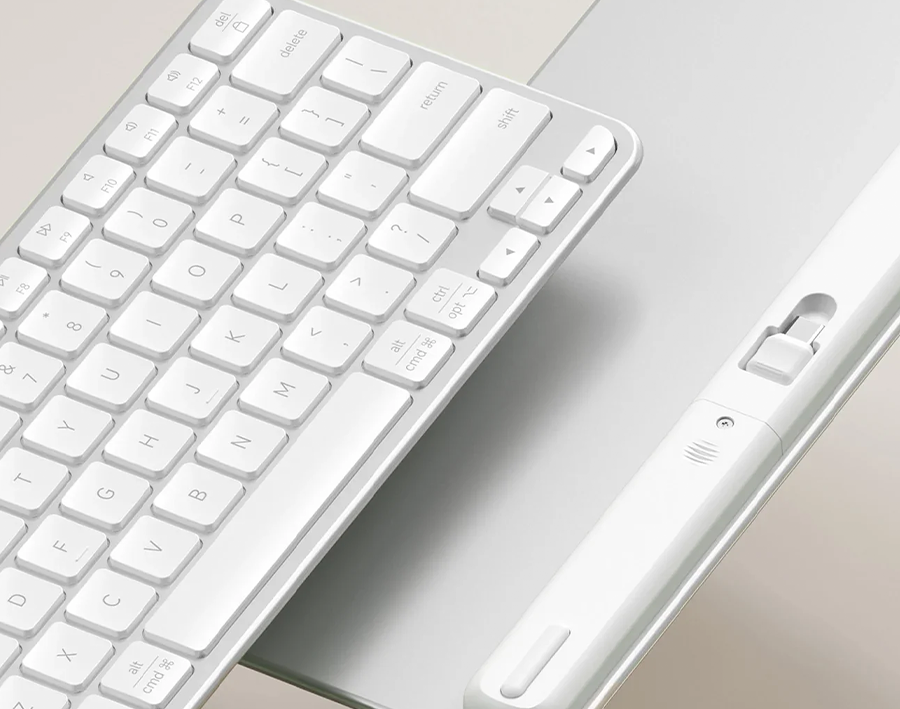 Беспроводная клавиатура Satechi Slim EX1 Wireless Keyboard - Space Black (ST-KEX1C-EN)