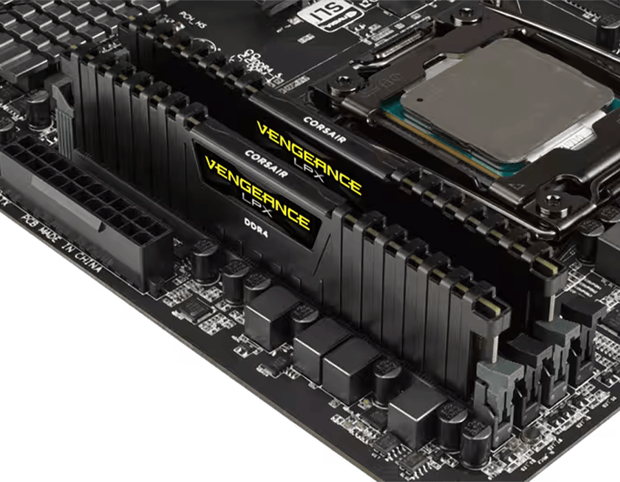 Оперативна пам'ять Corsair Vengeance LPX DDR4 32GB 2×16GB 3200 MHz CL16 (CMK32GX4M2E3200C16)