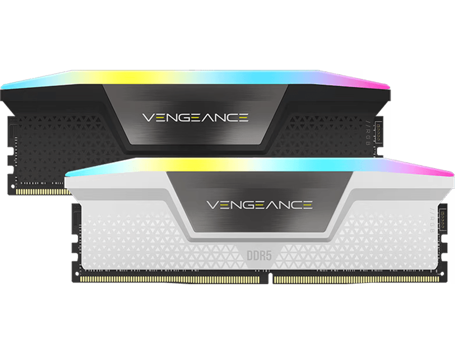 Оперативна пам'ять Corsair Vengeance RGB DDR5 32GB 2×16GB 6000 MHz CL32 (CMH32GX5M2B6000C32)