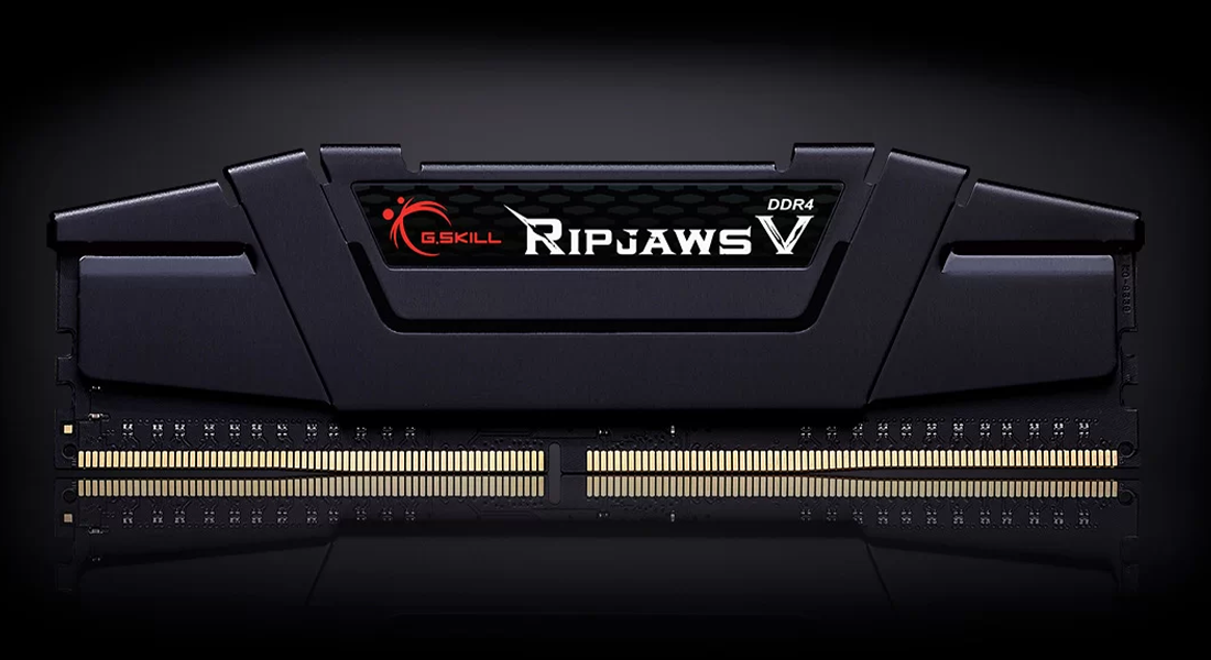 Оперативна пам'ять G.Skill Ripjaws V DDR4 32GB 2×16GB 3600 MHz CL18 (F4-3600C18D-32GVK)