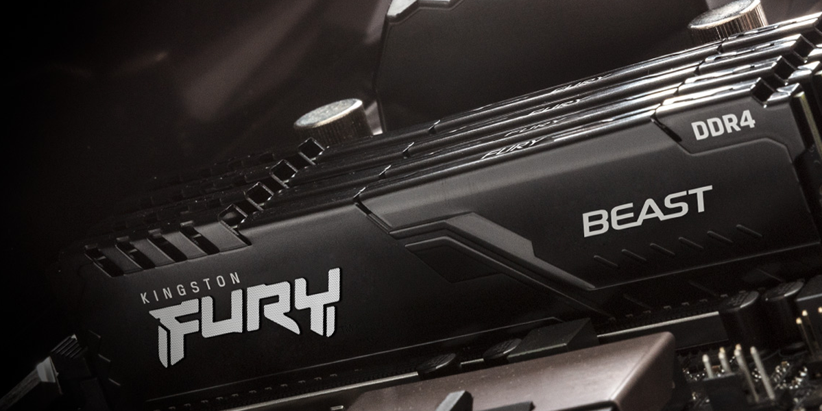 Оперативна пам'ять Kingston FURY Beast DDR4 32GB 2×16GB 3600 MHz CL16 (KF436C16BBK2-32)