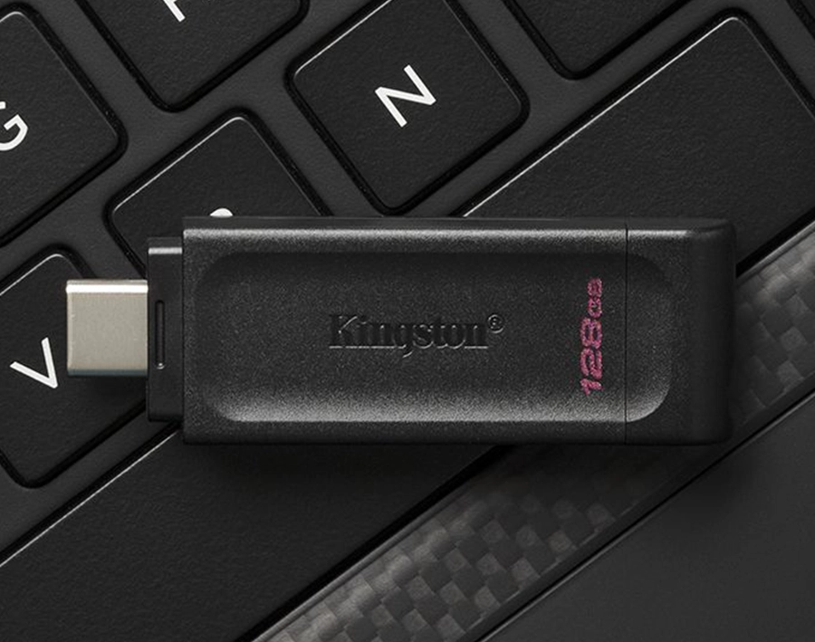 Флеш-накопитель Kingston DataTraveler 70 с разъёмом USB-C