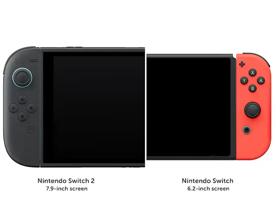 Nintendo Switch 2 з великим екраном