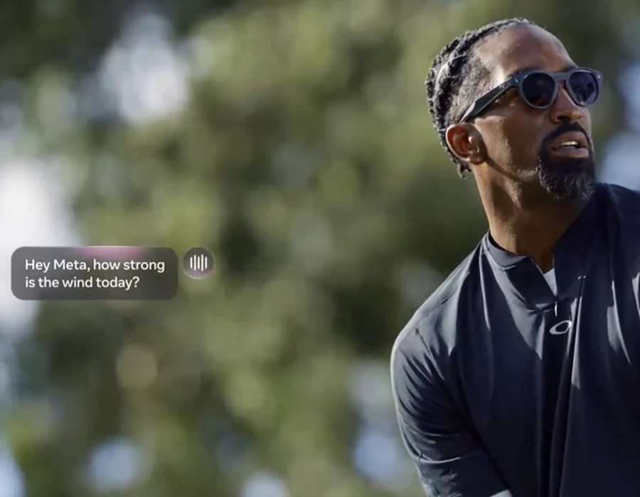 Смарт-окуляри Oakley Meta HSTN з сенсорною панеллю та кнопкою керування на дужці для зручного використання без рук