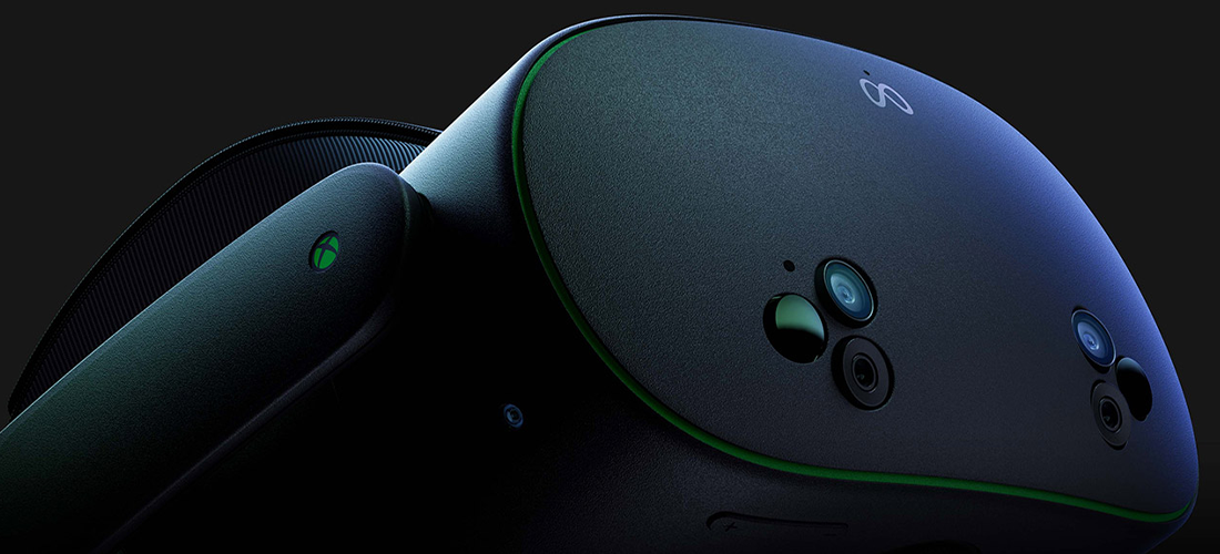 Інтерфейс Meta Quest 3S Xbox Edition з доступом до ігор через Xbox Cloud Gaming