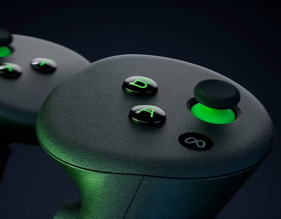 Блок аккумулятора и встроенная память в Meta Quest 3S Xbox Edition