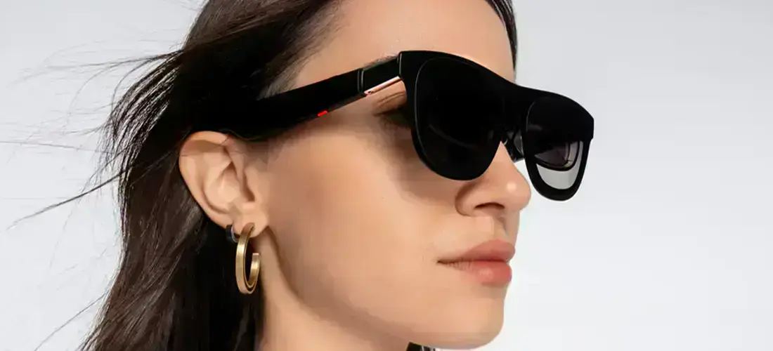 AR-очки XREAL One крупным планом с элегантным дизайном