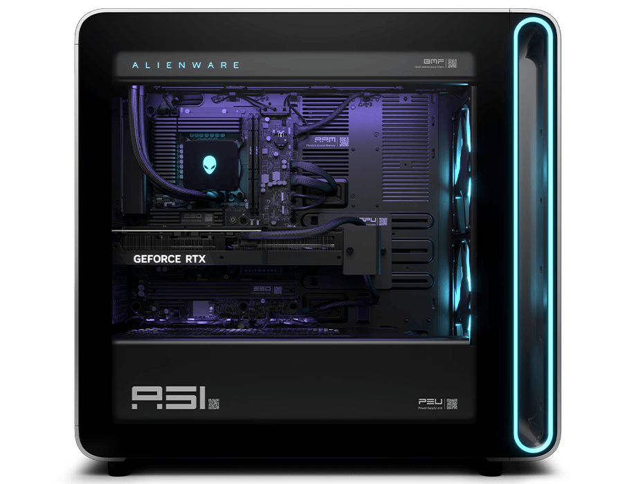 Системний блок Alienware Area-51 Gaming Desktop AAT2250 Intel Core Ultra 9 285K/32GB/2TB/GeForce RTX 5080 16GB (AWAAT2250-9086SLV-PDE)