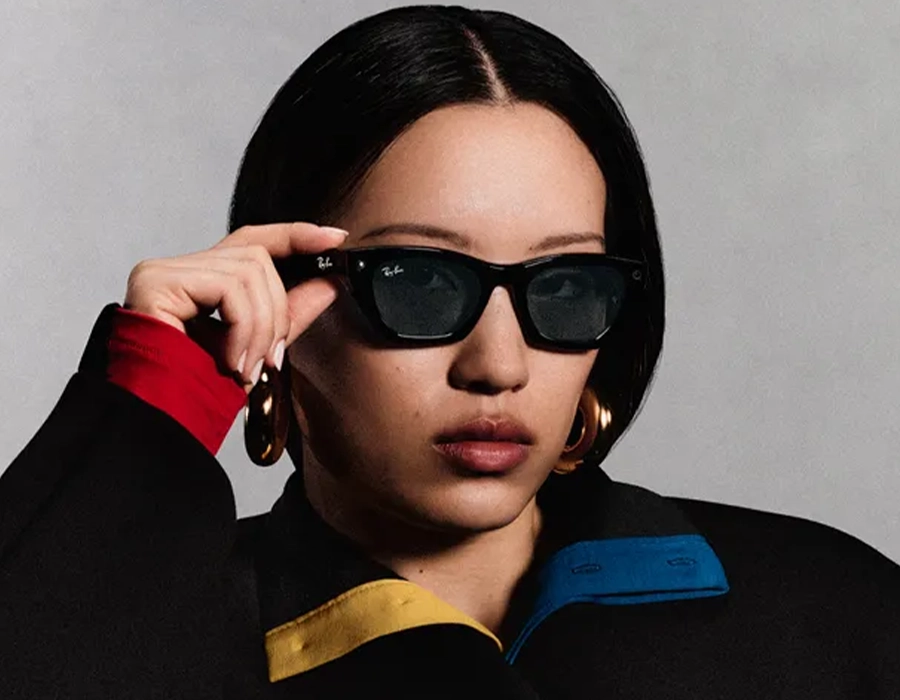 Смарт-окуляри Ray-Ban | Meta Wayfarer [Gen 3] Large Matte Black Frame / Grey Lenses (RW4011 601S87 53-22)