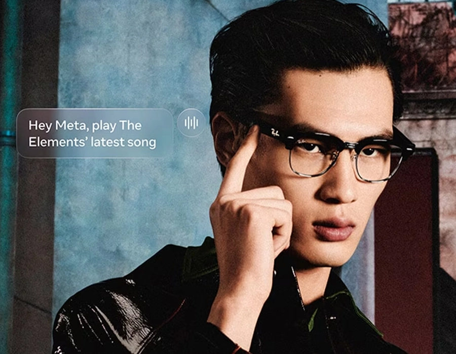 Смарт-окуляри Ray-Ban | Meta Wayfarer [Gen 3] Large Matte Black Frame / Grey Lenses (RW4011 601S87 53-22)
