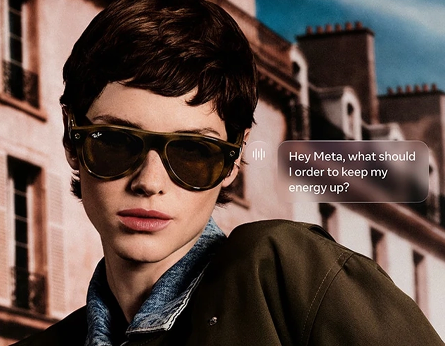 Смарт-окуляри Ray-Ban | Meta Wayfarer [Gen 3] Large Matte Black Frame / Grey Lenses (RW4011 601S87 53-22)