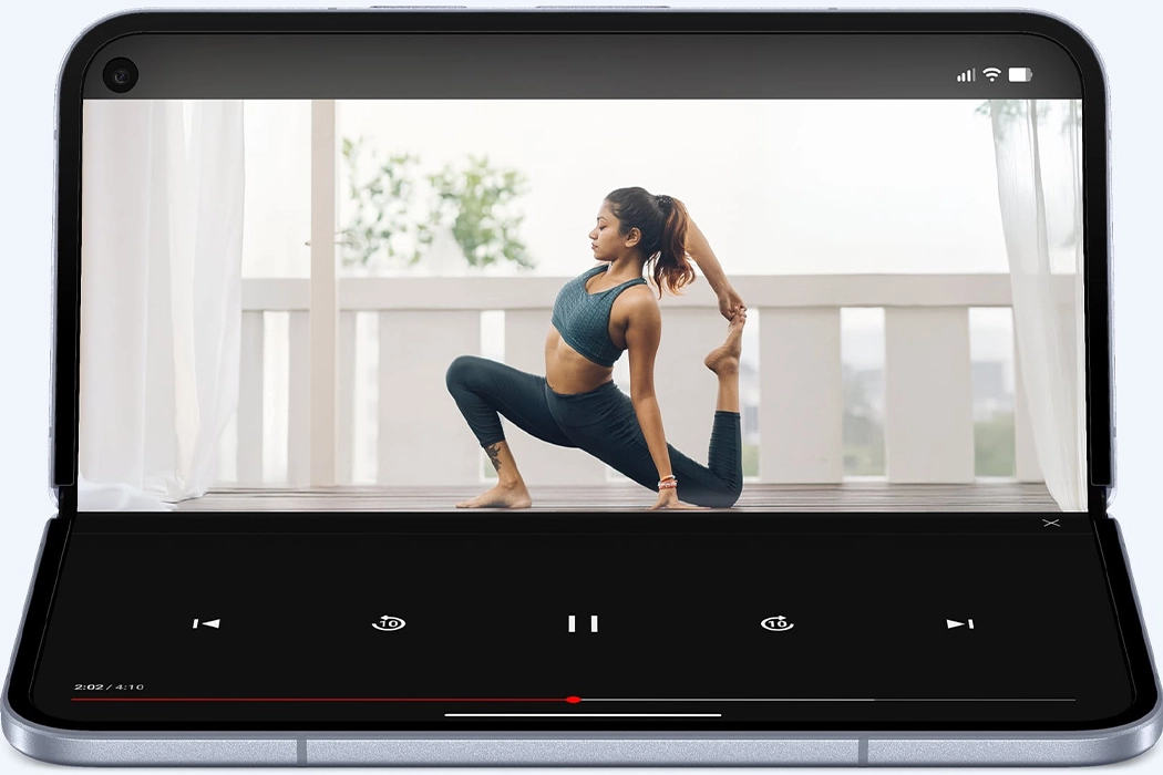 Відтворення відео на Google Pixel 10 Pro Fold за допомогою голосових команд