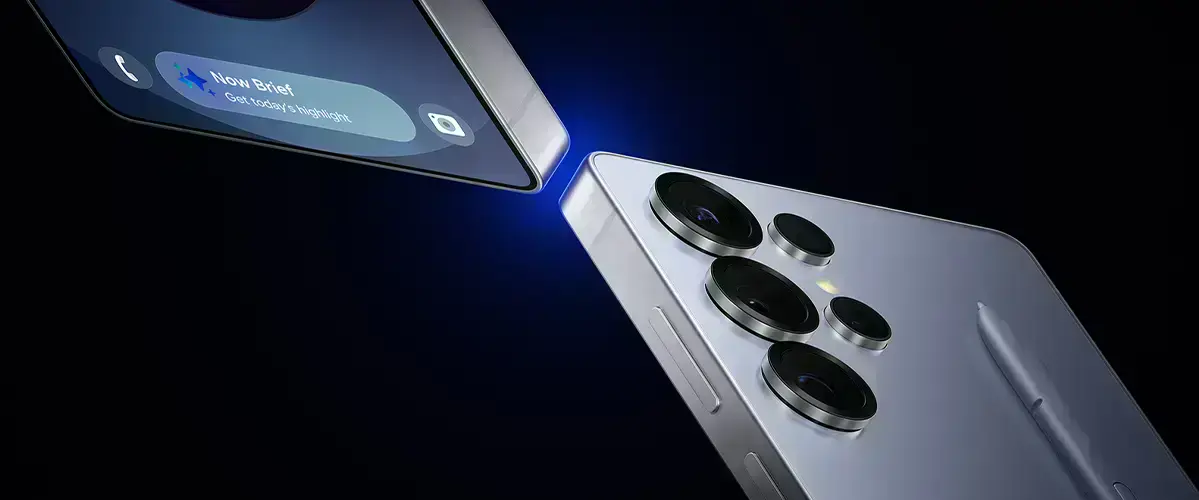 Передний вид Samsung Galaxy S25 Ultra