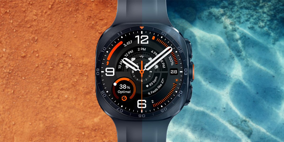 Смарт-годинник Samsung Galaxy Watch Ultra2 Titanium Grey 47mm LTE with Black Marine Band - S/M/L (SM-L715FZKA)