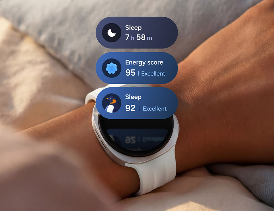 Смарт-часы Samsung Galaxy Watch9 Graphite Bluetooth 40mm with Black Sport Band - S/M (SM-L340NZKA)