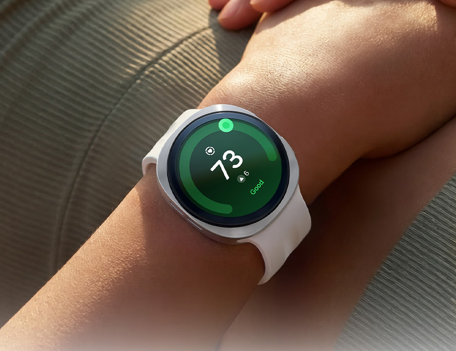 Смарт-часы Samsung Galaxy Watch9 Graphite Bluetooth 40mm with Black Sport Band - S/M (SM-L340NZKA)