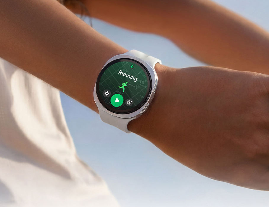 Смарт-часы Samsung Galaxy Watch9 Graphite Bluetooth 40mm with Black Sport Band - S/M (SM-L340NZKA)