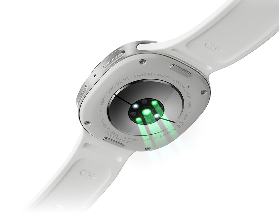 Смарт-часы Samsung Galaxy Watch9 Graphite Bluetooth 40mm with Black Sport Band - S/M (SM-L340NZKA)