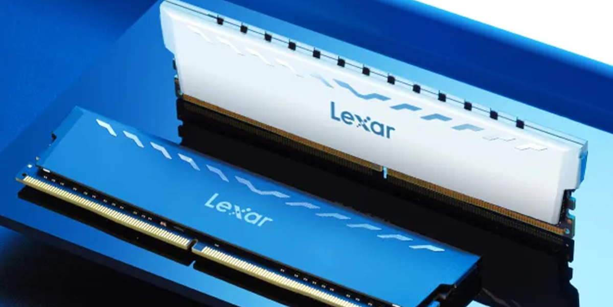Оперативна пам'ять Lexar THOR DDR4 32GB 2×16GB 3200 MHz CL16 (LD4BU016G-R3200GDXG)