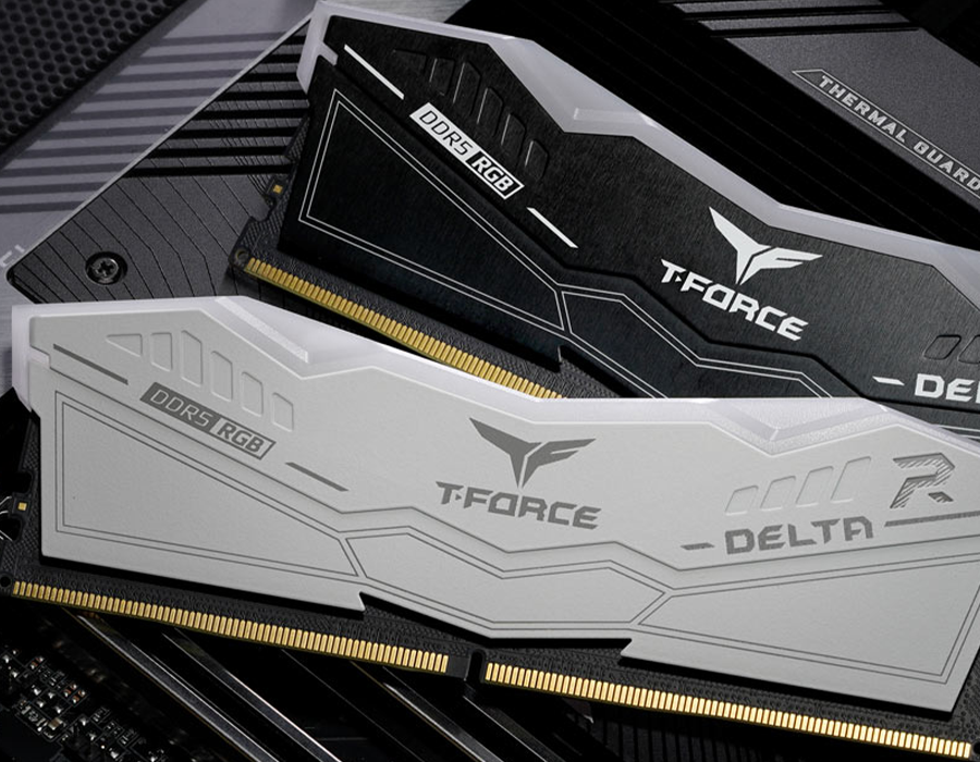 Оперативная память TEAMGROUP T-Force Delta RGB DDR5 32GB 2×16GB 6000 MHz CL38 (FF4D532G6000HC38ADC01)
