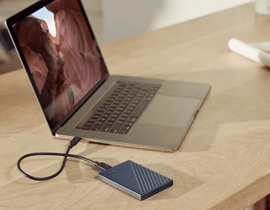 SSD WD My Passport с кабелем USB-C и упаковкой – совместимость с macOS и Windows