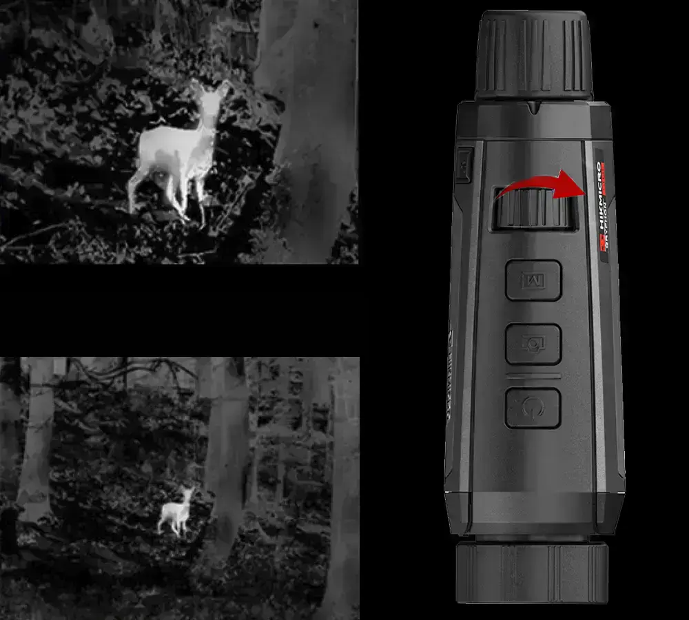 цифрове збільшення тепловізійного Монокуляра Hikmicro Gryphon-GH35
