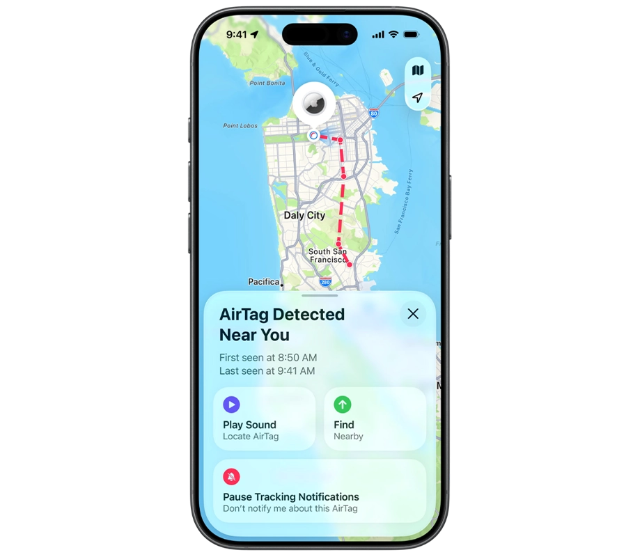 Трекер Apple AirTag 2nd generation - 4 pack (MFEA4)