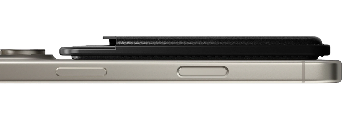 Гаманець для карток Nomad Horween Leather Mag Wallet with Apple Find My - Black (NM014469858)