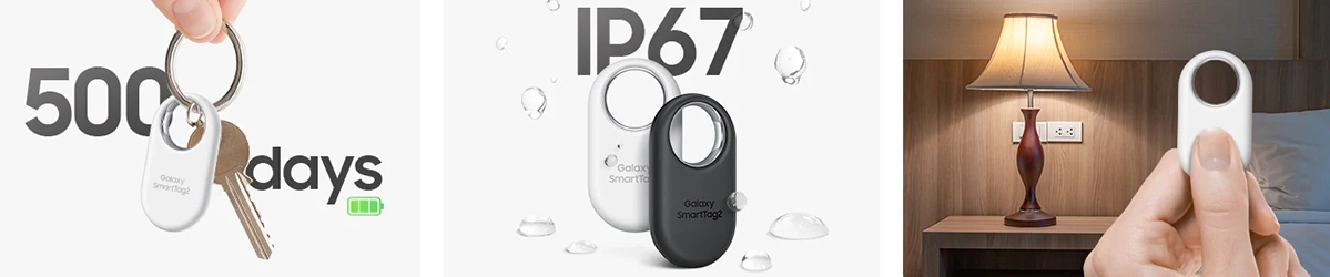 Пошуковий брелок Samsung Galaxy SmartTag2 - Black (EI-T5600BBEG)