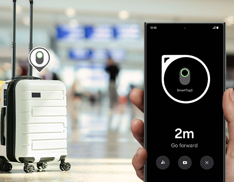 Пошуковий брелок Samsung Galaxy SmartTag2 - Black (EI-T5600BBEG)