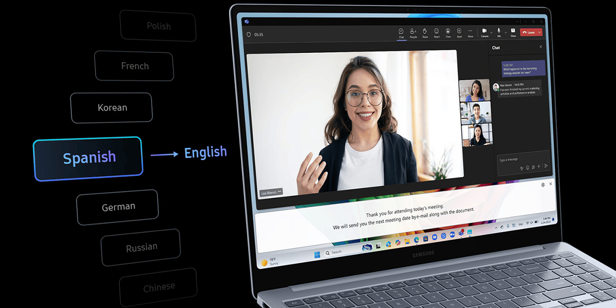 Ноутбук Samsung Galaxy Book4 Edge 15.6