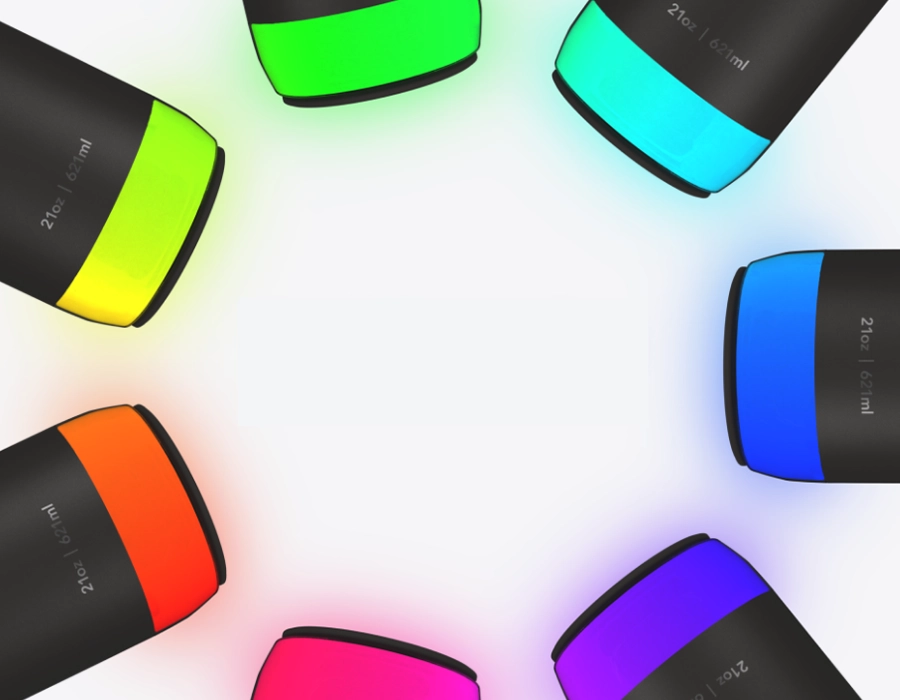 HidrateSpark PRO 2 з підсвічуванням для нагадування про пиття