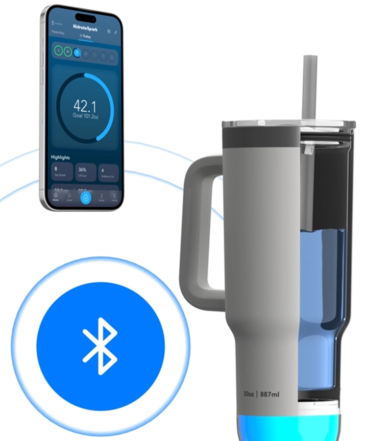 Сенсор SipSense для відстеження кожного ковтка у HidrateSpark PRO 2