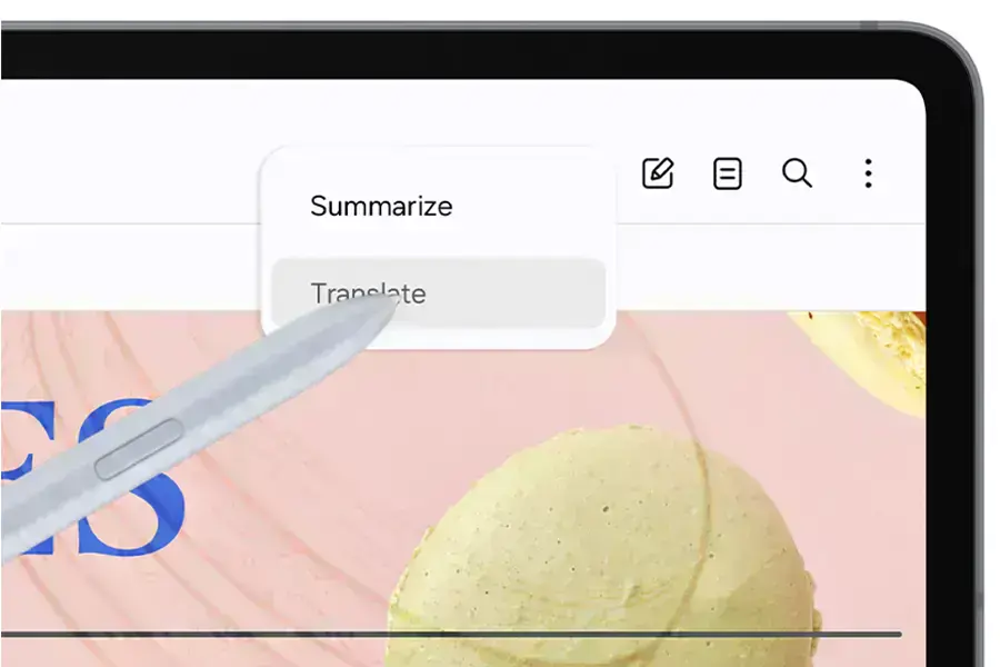 Функції Galaxy AI на Samsung Galaxy Tab S10 Ultra
