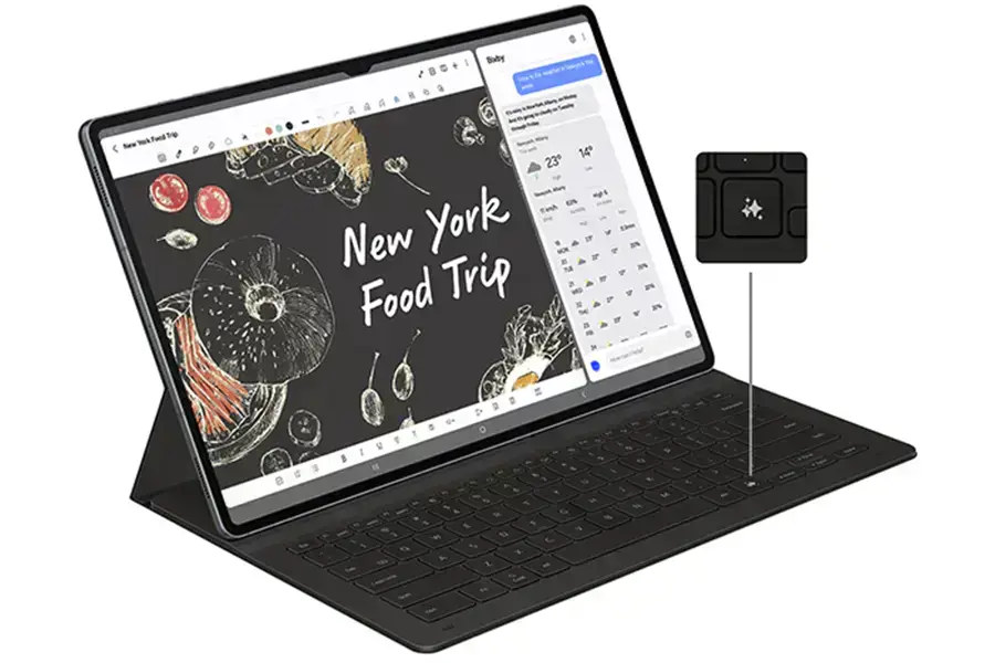Клавіатура Book Cover Keyboard Slim для Galaxy Tab S10 Ultra