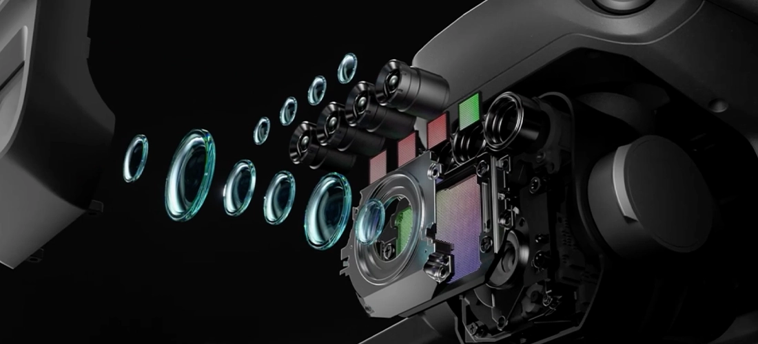 Иллюстрация возможностей мультиспектрального зрения квадрокоптера DJI Mavic 3M